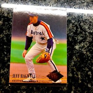Jeff Bagwell Fleer Ultra 1993 #203 baseball card!!!